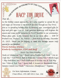2025 Toy Drive Flyer